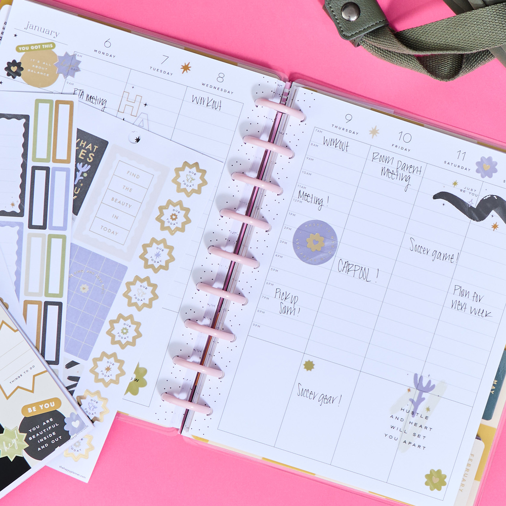 Quirky Plans Student - Value Pack Stickers