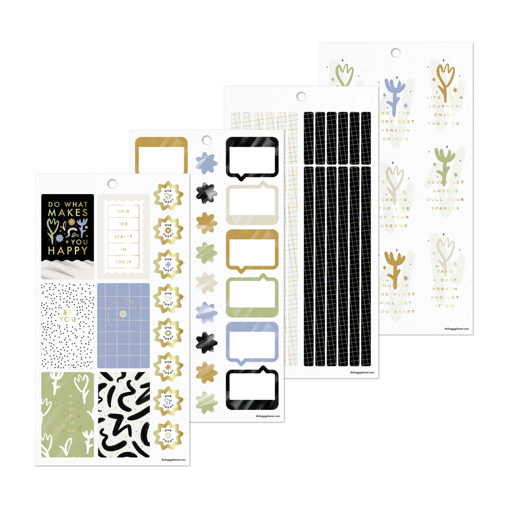 Quirky Plans Student - Value Pack Stickers