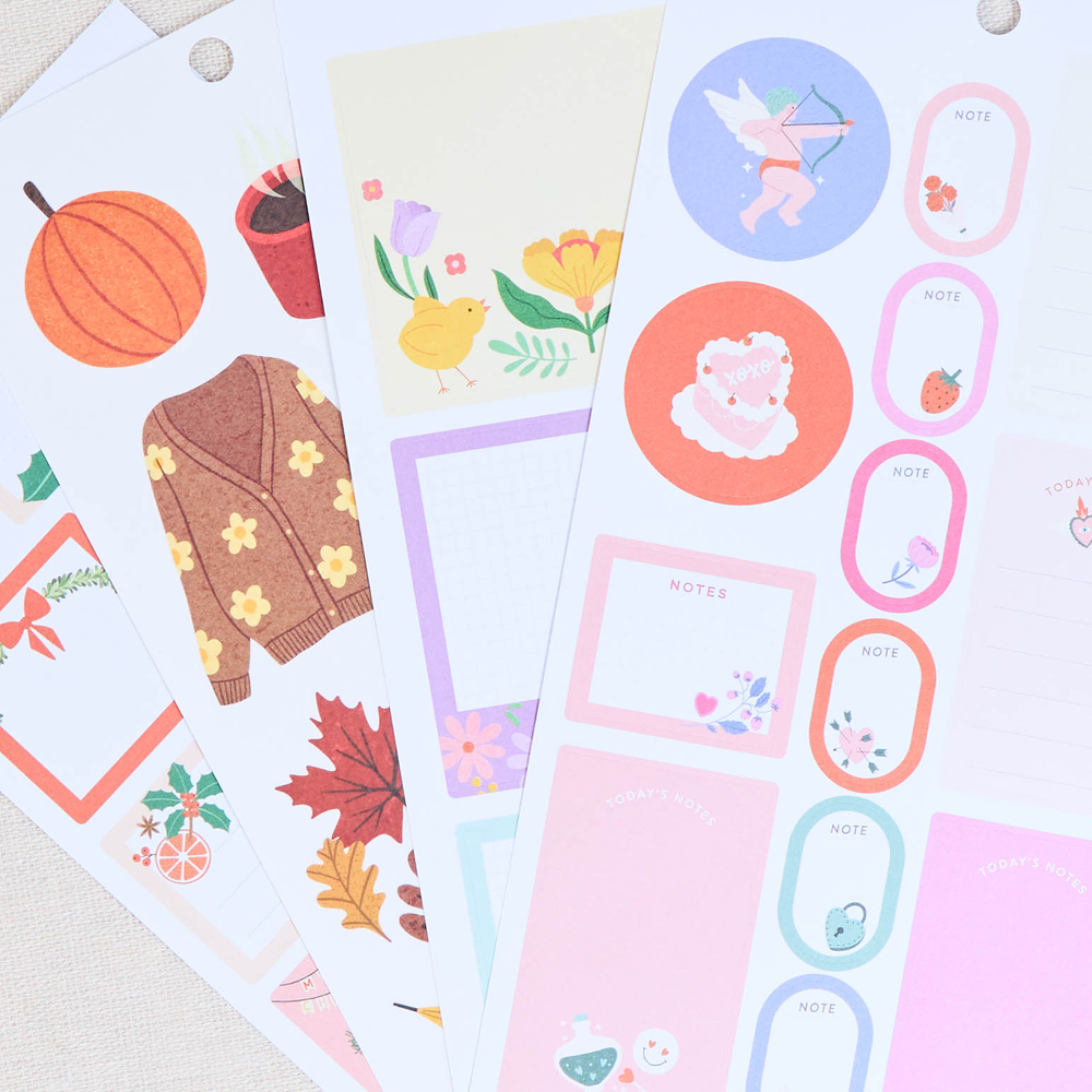 Tània Garcia x Happy Planner Seasonal - Value Pack Stickers