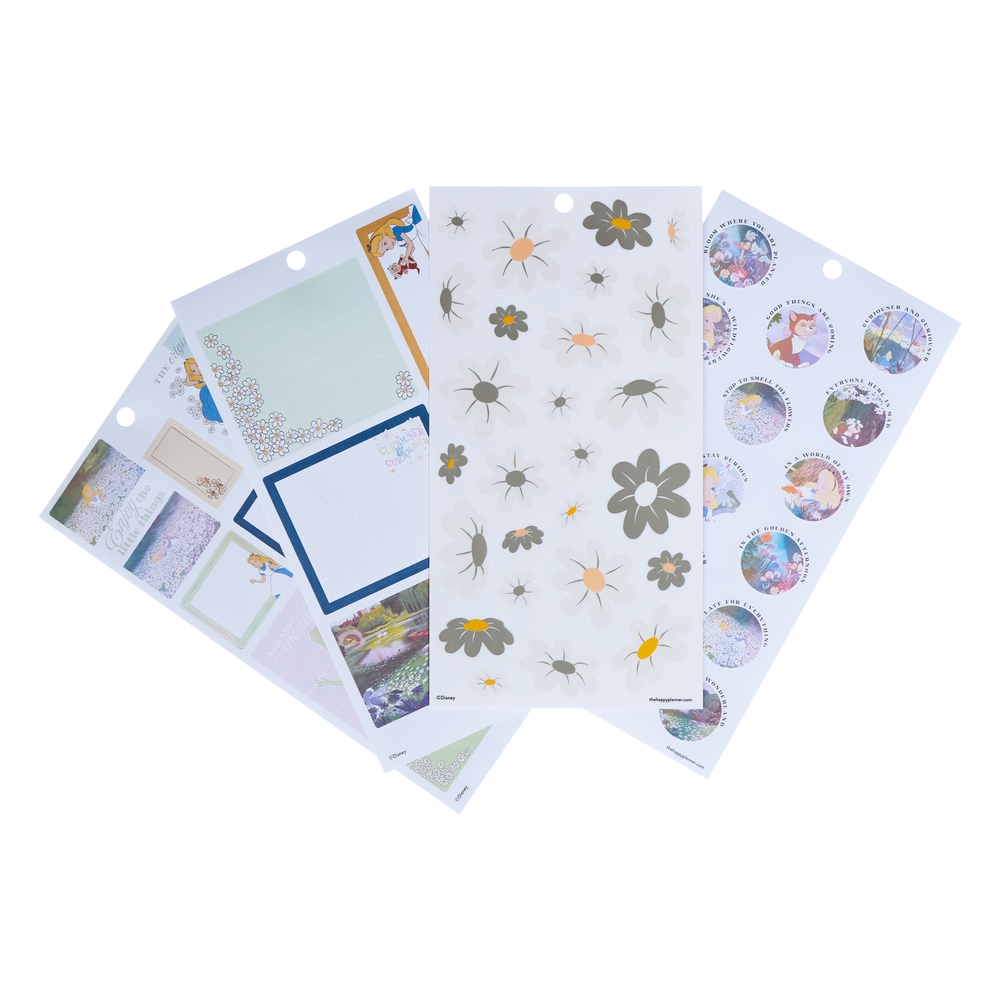 Disney Alice in Wonderland Curious - Value Pack Stickers