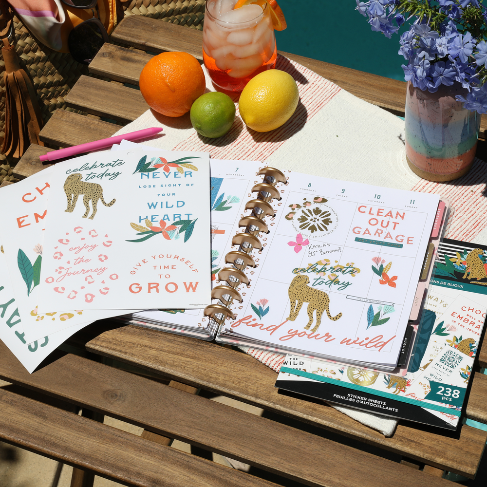 Large Value Pack Stickers - Jewel Tone Jungle