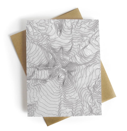 The Topo Gift Note Card