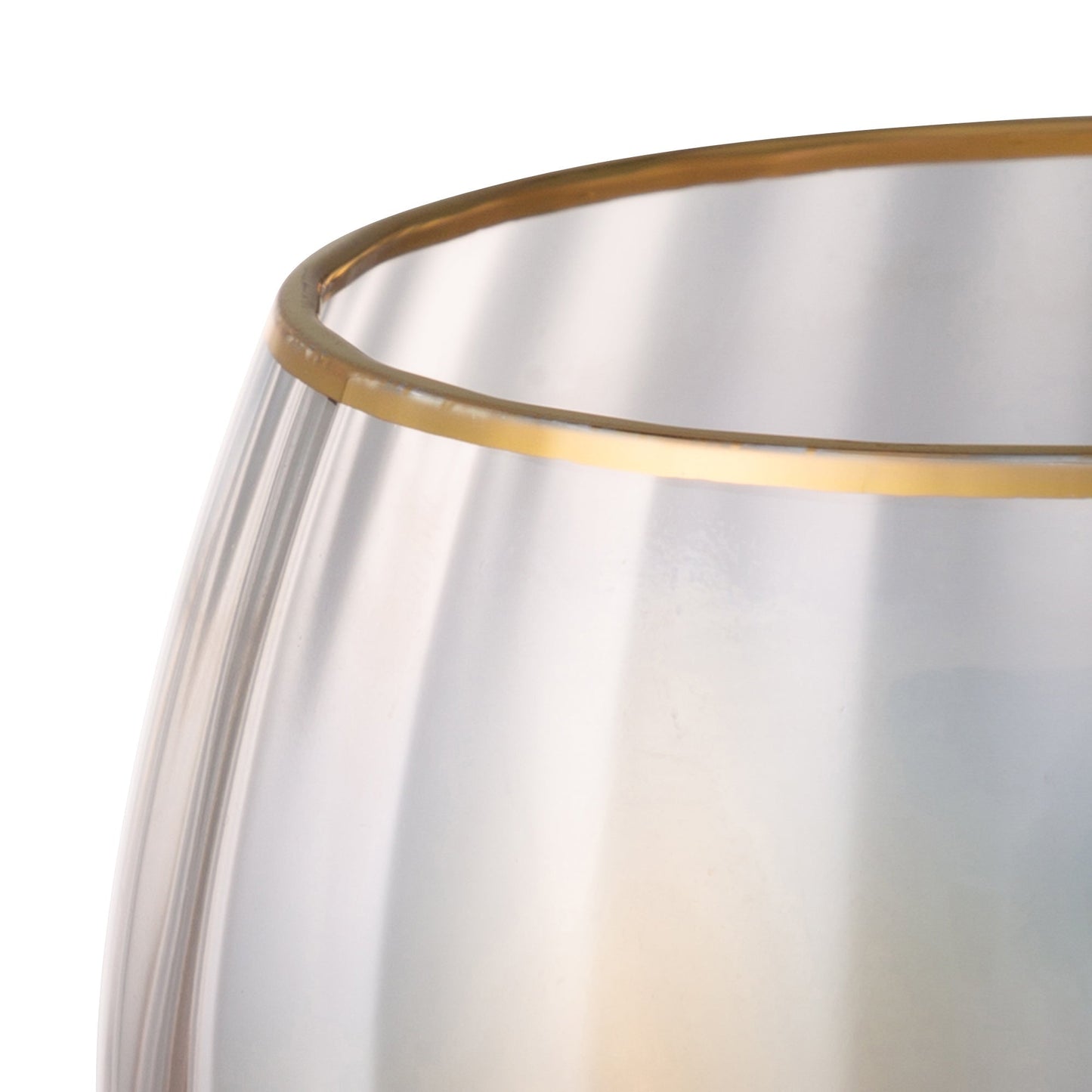 Opal Molded Goblet Pink