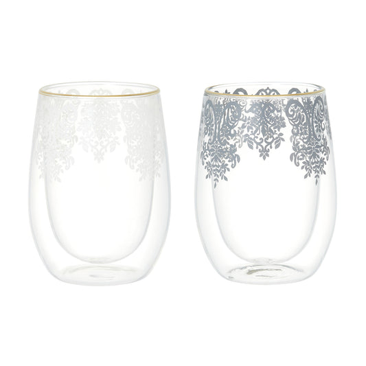 Arabesque Double Wall Glass 2P