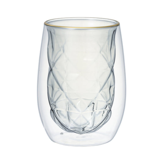 Dia Double Wall Glass  Gray