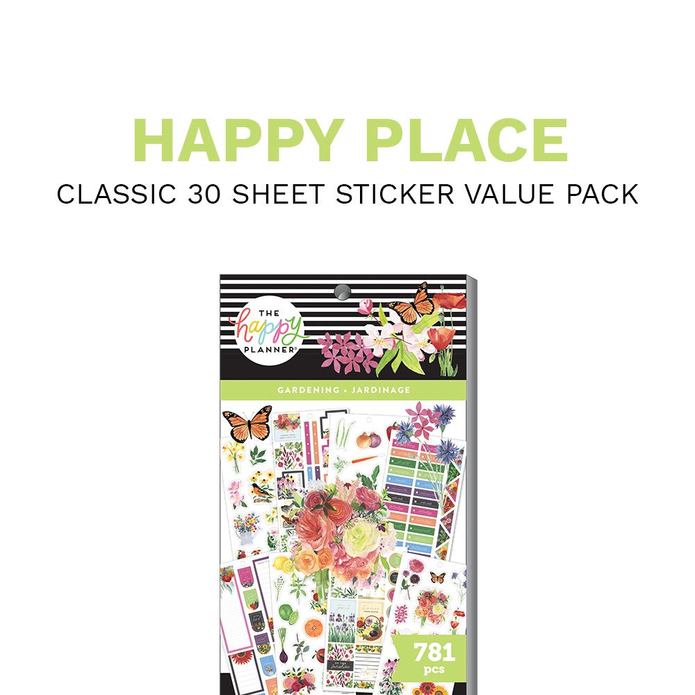 Value Pack Stickers - Happy Place