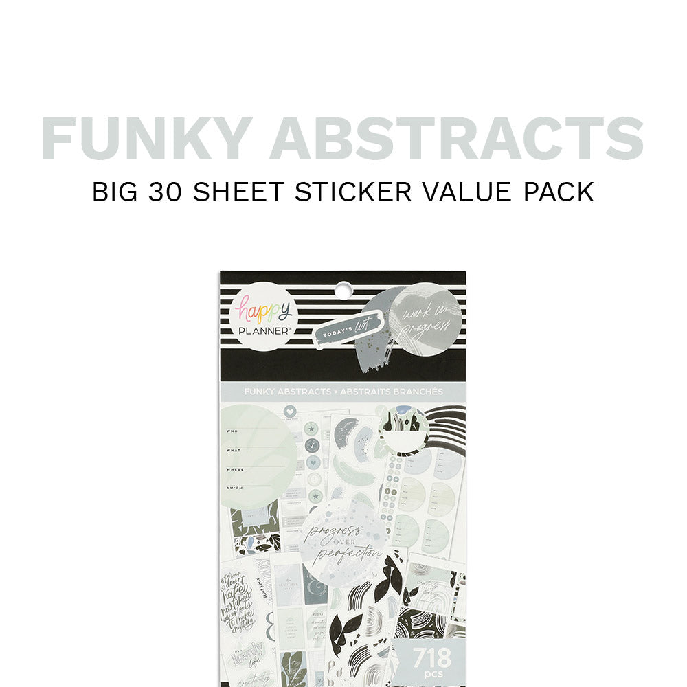 Value Pack Stickers - Funky Abstracts