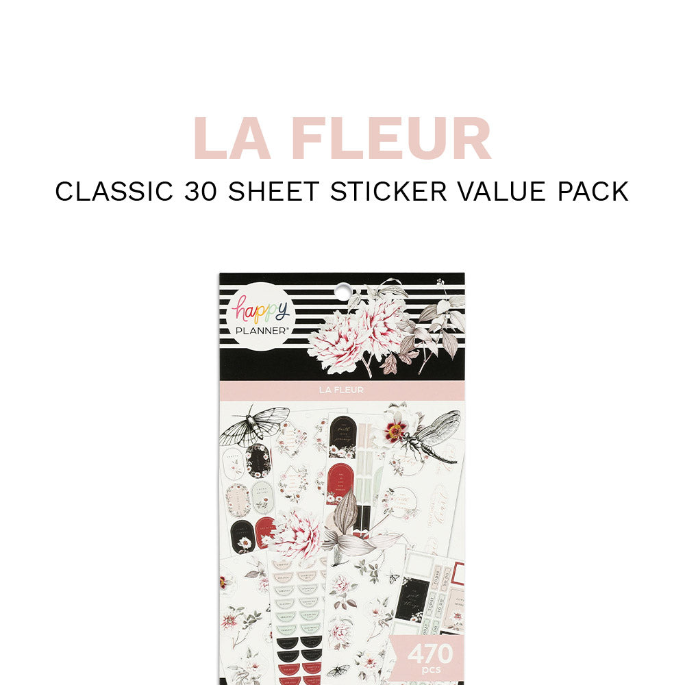 Value Pack Stickers - La Fleur