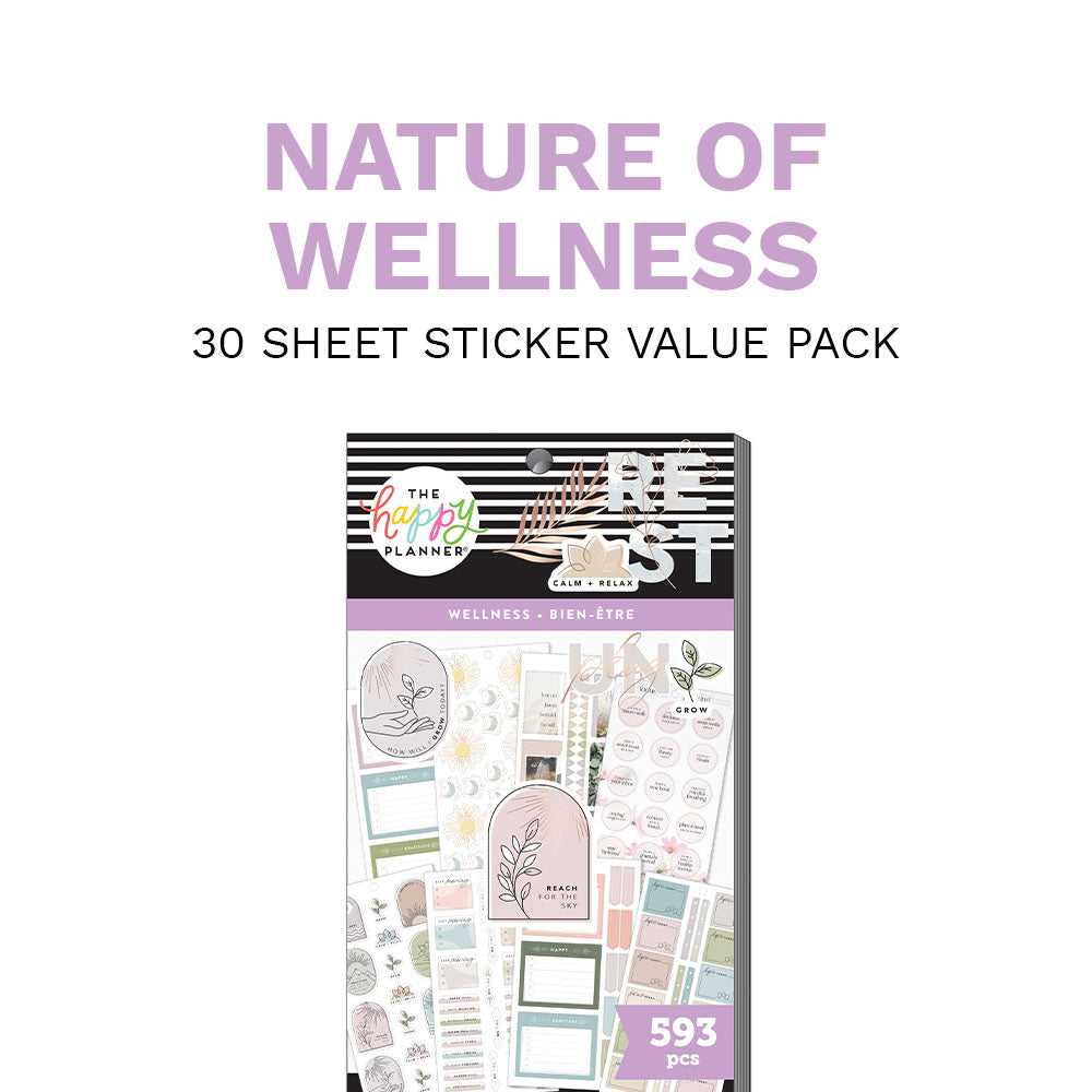 Value Pack Stickers - Nature of Wellness