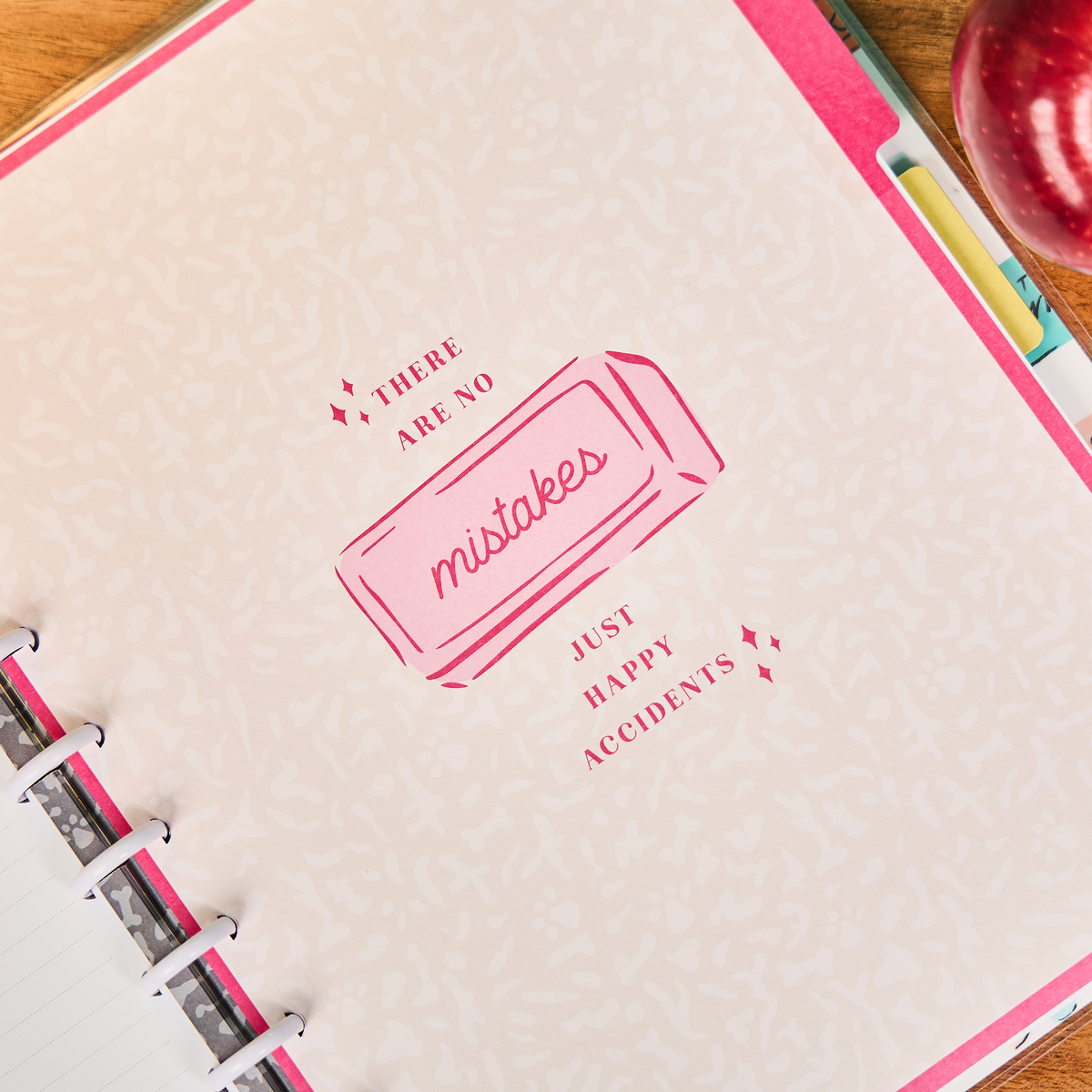 Pawsitive Teacher - Dotted Lined Big Notebook - 60 Sheets