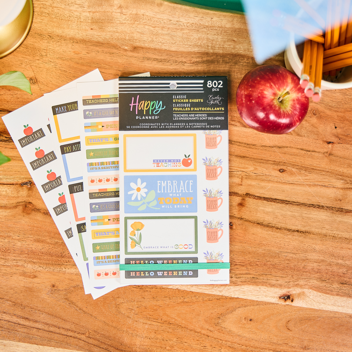 Teachers Are Heroes - Value Pack Stickers
