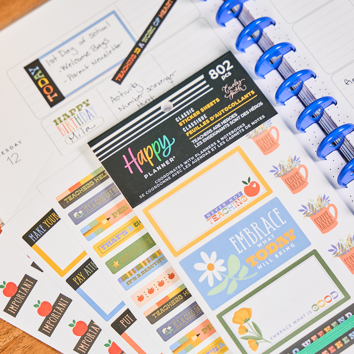 Teachers Are Heroes - Value Pack Stickers