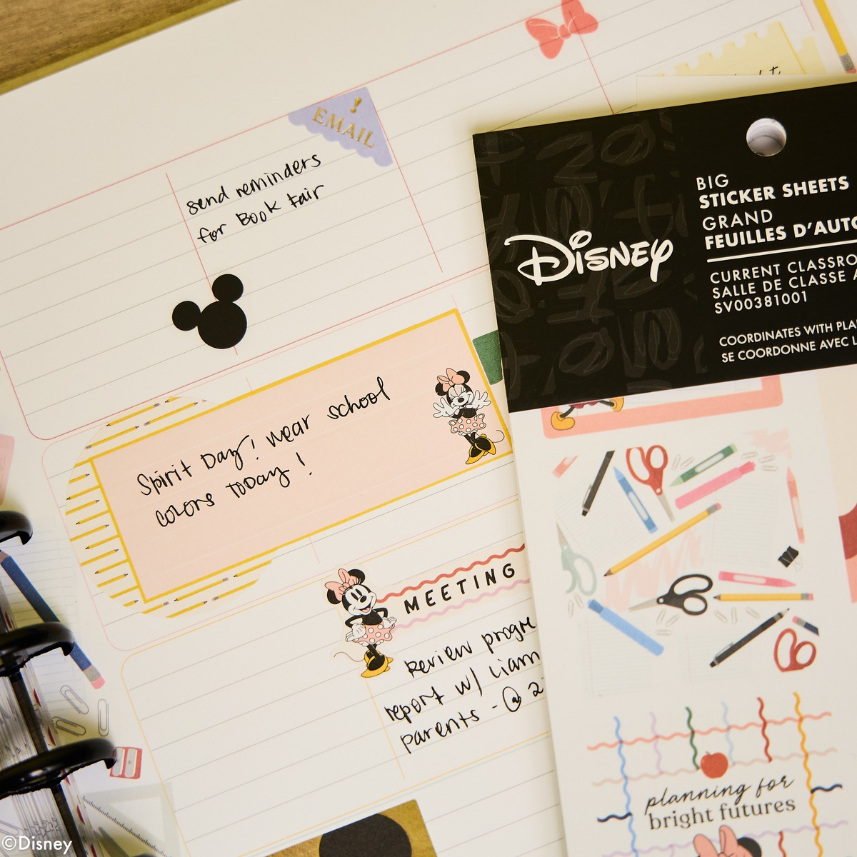 Disney Mickey Mouse & Friends Teacher - Value Pack Stickers - Big