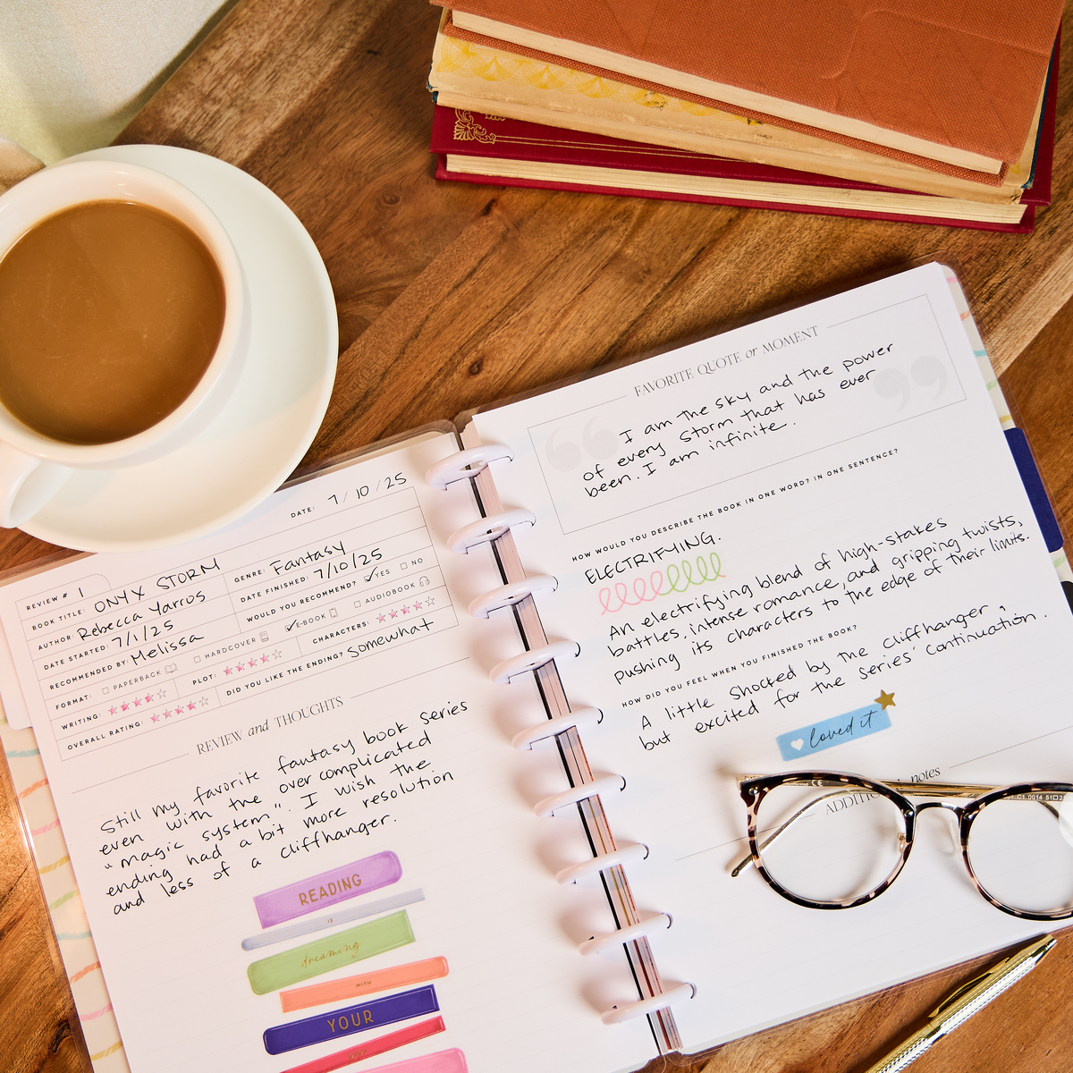 Book Club - Classic Guided Reading Journal - 80 Sheets