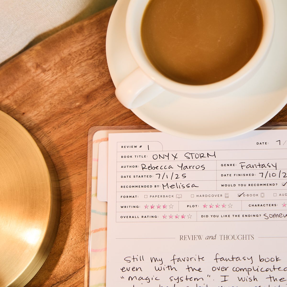 Book Club - Classic Guided Reading Journal - 80 Sheets