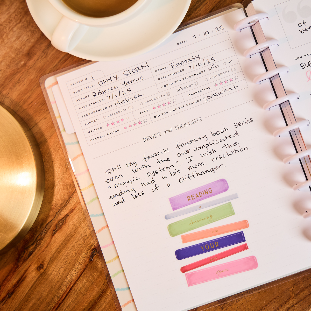 Book Club - Classic Guided Reading Journal - 80 Sheets