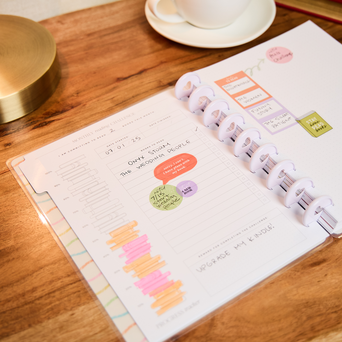 Book Club - Classic Guided Reading Journal - 80 Sheets