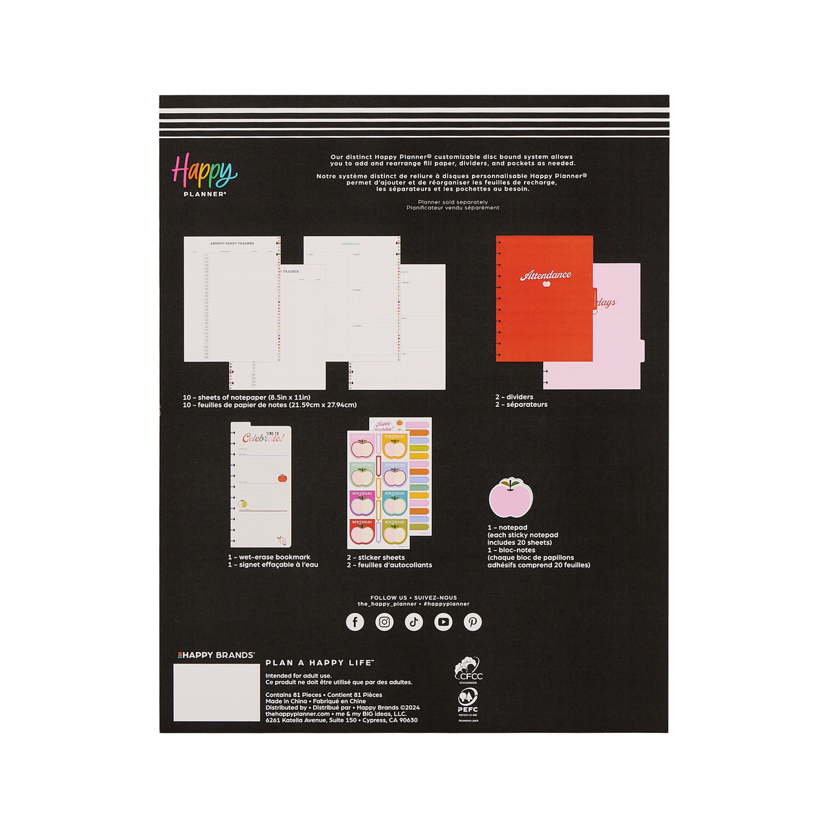 Mod Teacher - Student Attendance & Birthdays - Big Accessory Pack