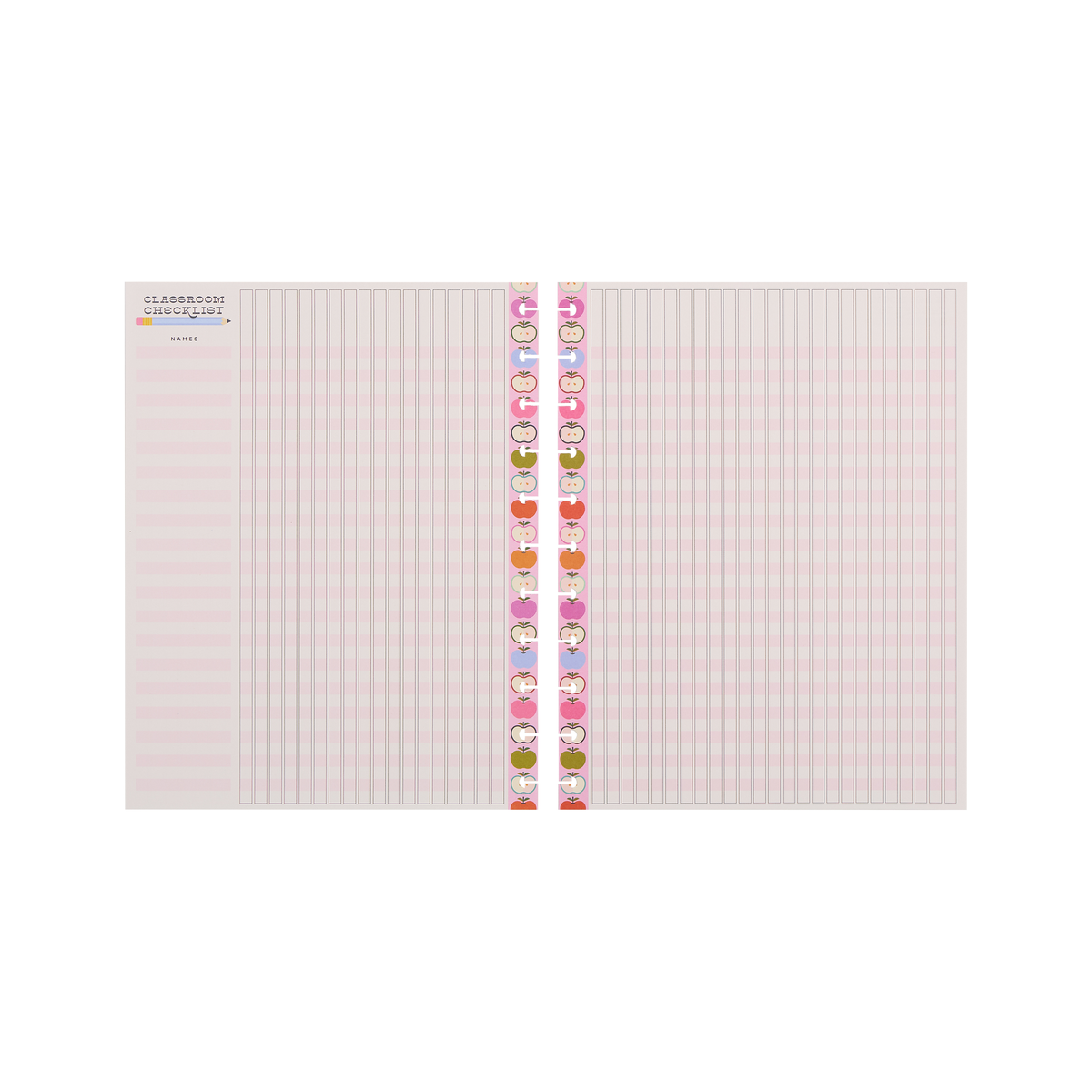 Mod Teacher - Big Teacher Checklist Filler Paper - 40 Sheets