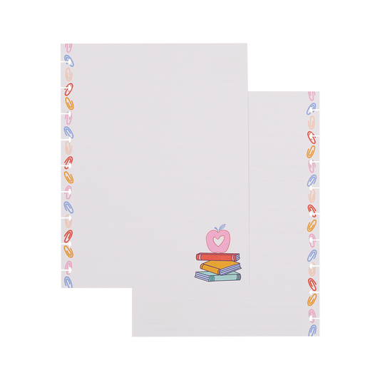 Love to Teach - Dotted Lined Classic Filler Paper - 40 Sheets
