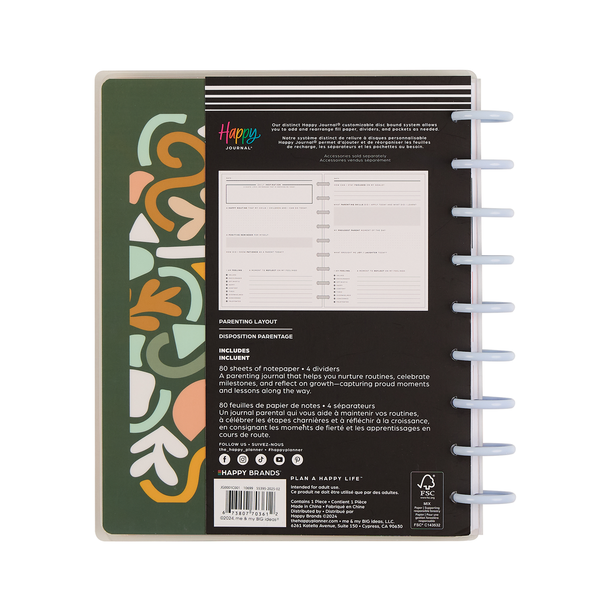 Enjoy the Moment Parenting - Classic Guided Parenting Journal - 80 Sheets