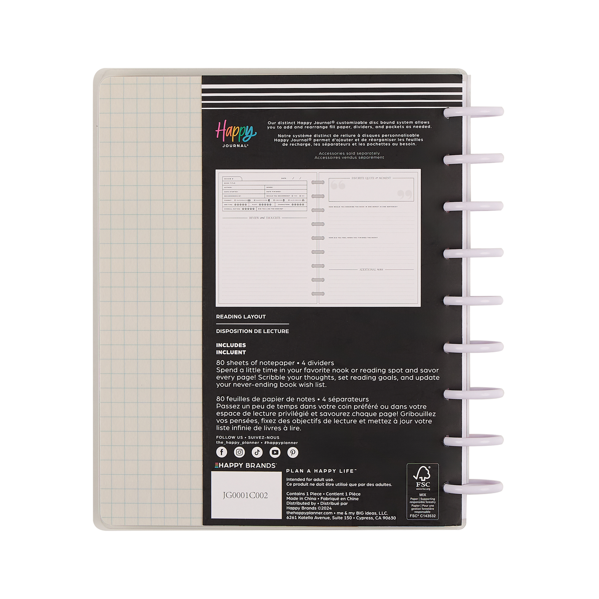 Book Club - Classic Guided Reading Journal - 80 Sheets