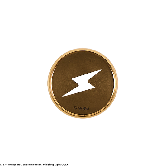Harry Potter Gold Lightning Bolt Cutout - Medium Metal Disc Set