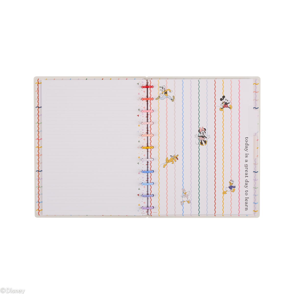 Disney Mickey Mouse & Friends Teacher - Dotted Lined Big Notebook - 60 Sheets
