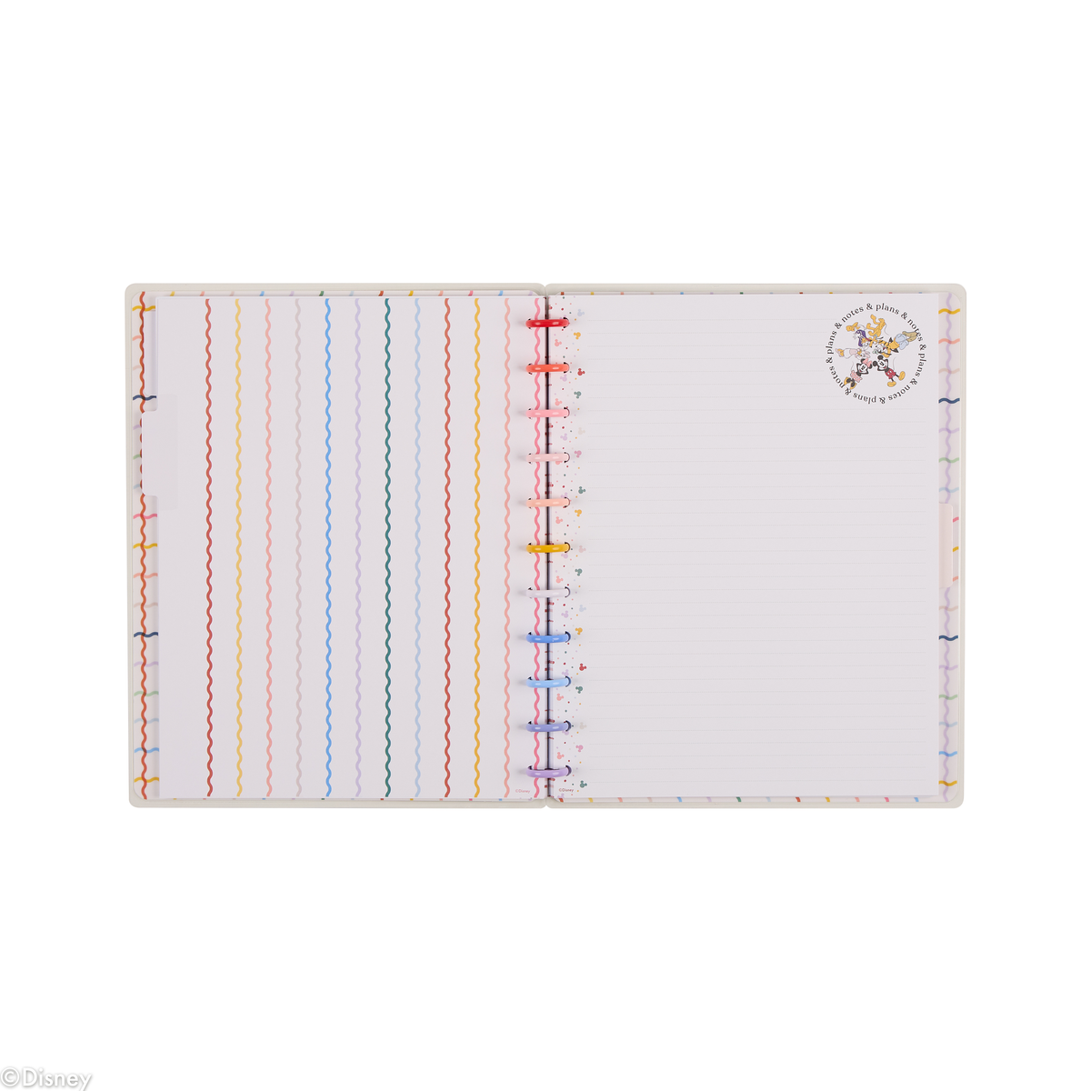 Disney Mickey Mouse & Friends Teacher - Dotted Lined Big Notebook - 60 Sheets