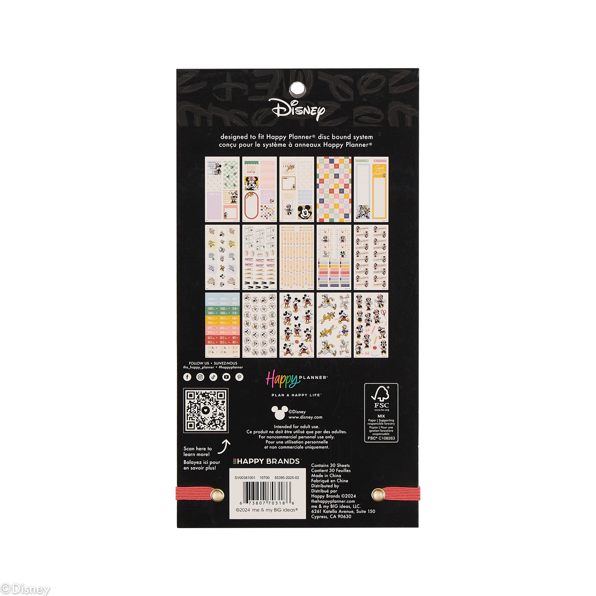 Disney Mickey Mouse & Friends Teacher - Value Pack Stickers - Big