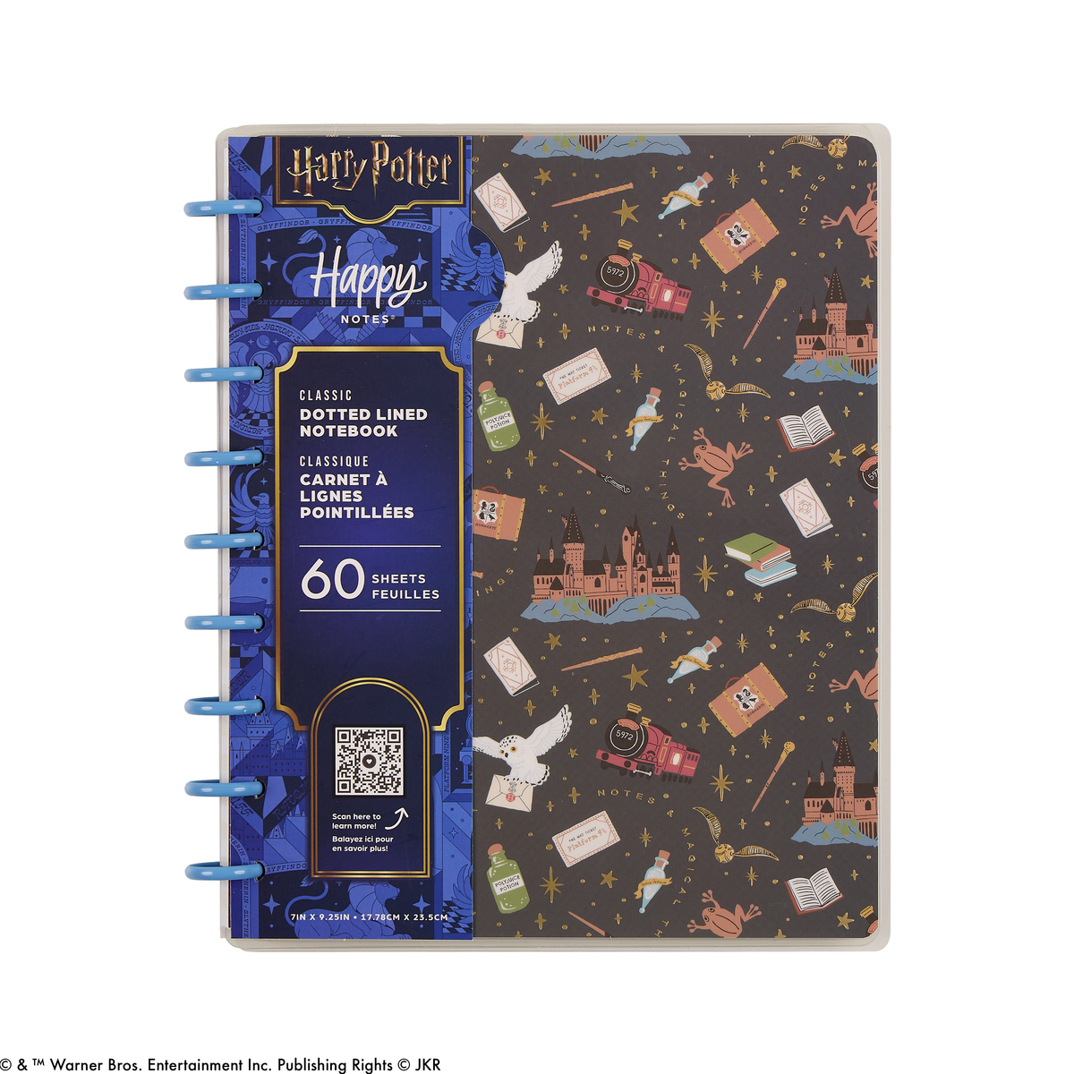 Harry Potter Teacher - Dotted Lined Classic Notebook - 60 Sheets