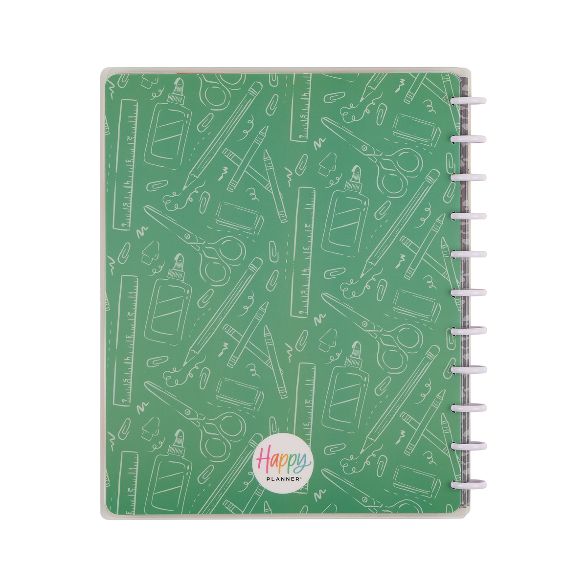 Pawsitive Teacher - Dotted Lined Big Notebook - 60 Sheets