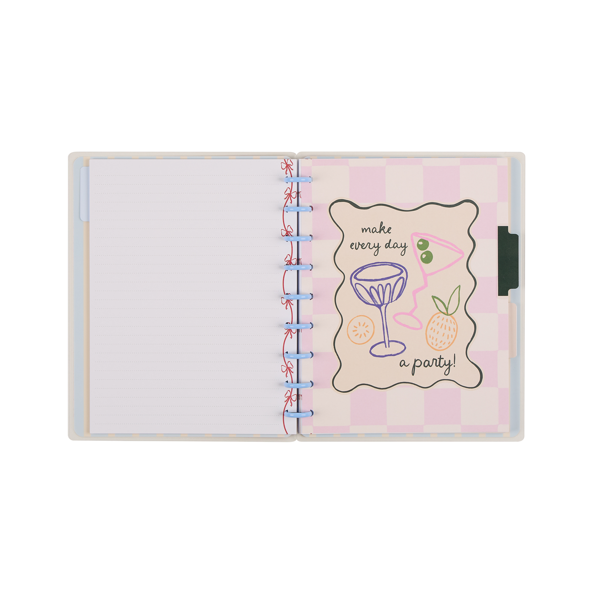 Everyday Coquette - Classic Notebook + Filler Paper + Sticker Bundle