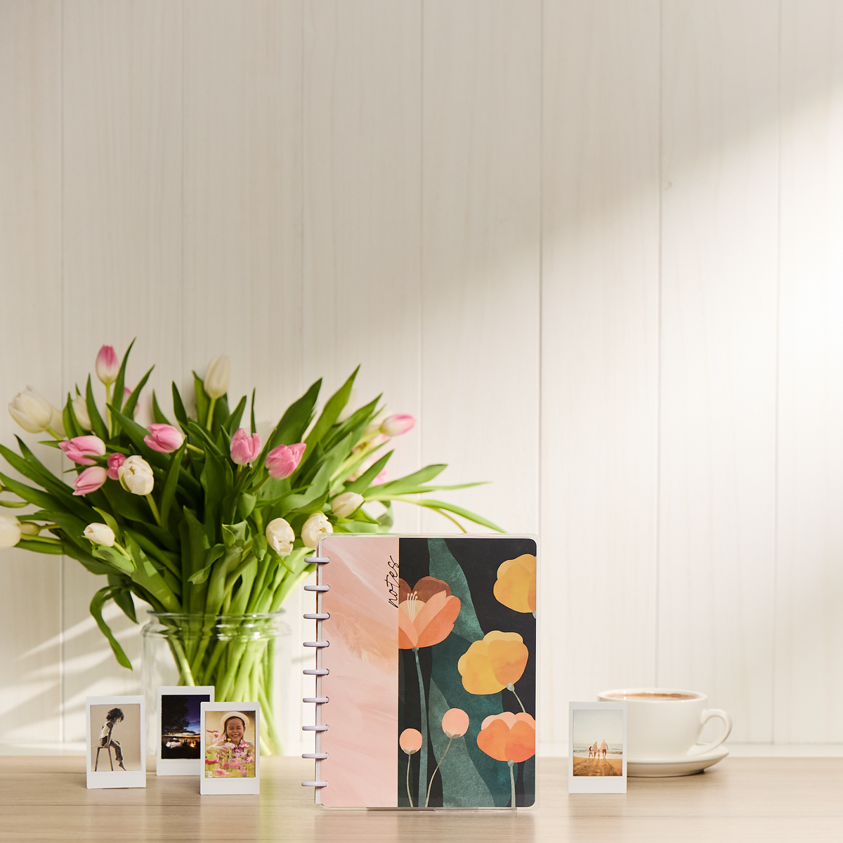 Pastel Canvas Parenting - Dotted Lined Classic Notebook - 60 Sheets