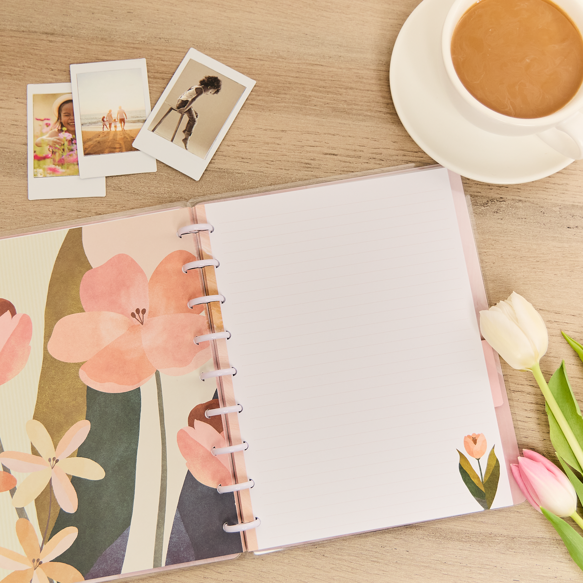 Pastel Canvas Parenting - Dotted Lined Classic Notebook - 60 Sheets