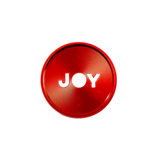Red Joy Cutout - Medium Metal Disc Set