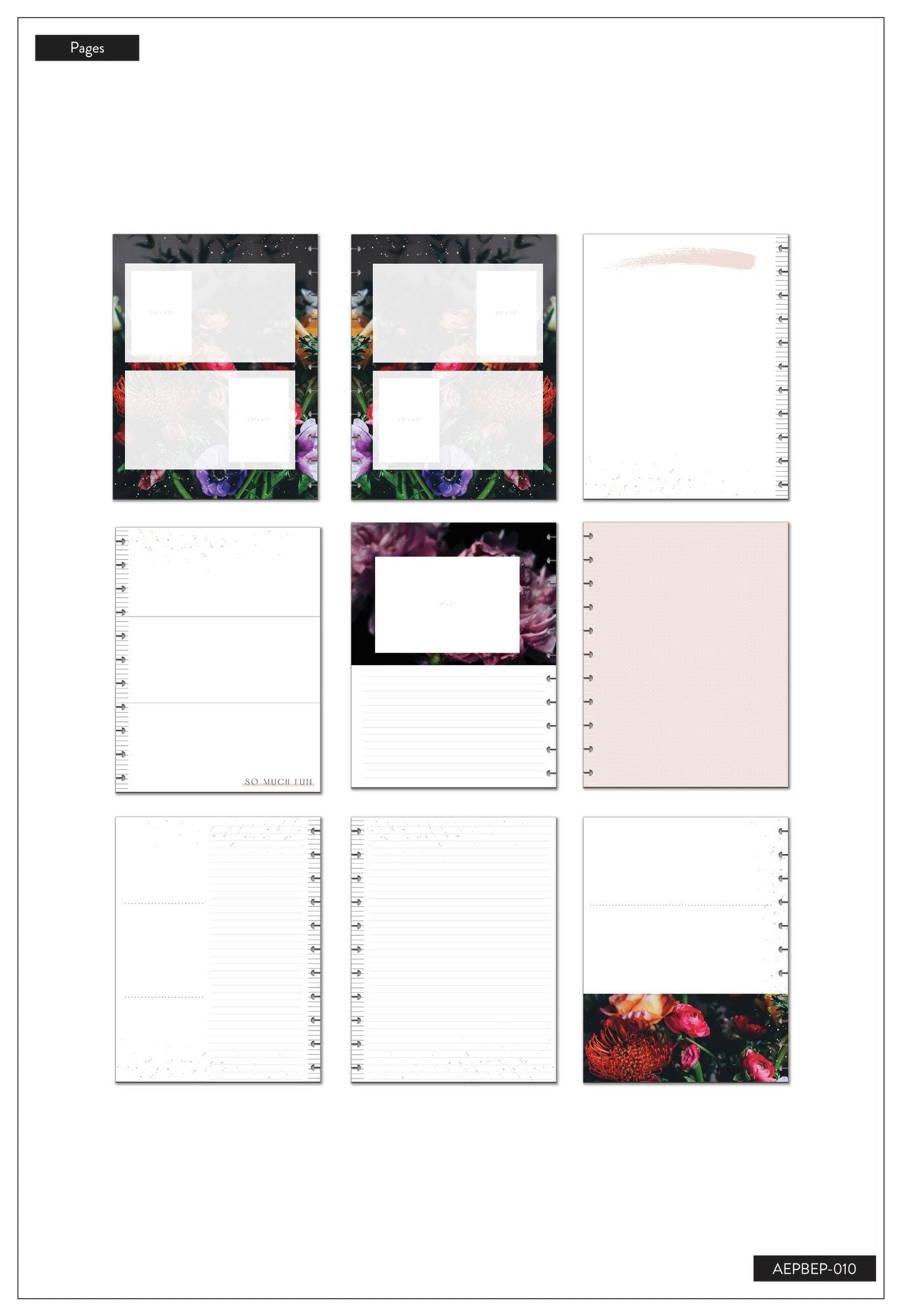 Happy Memory Keeping® Rustic Blooms Big Extension Pack