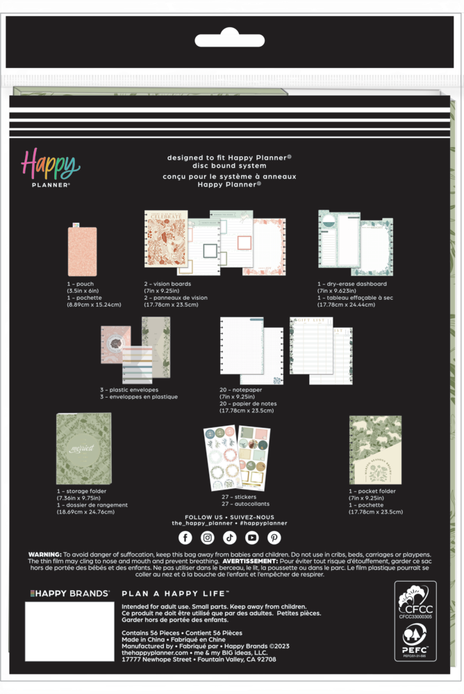 Woodland Charm Christmas - Classic Planner Companion