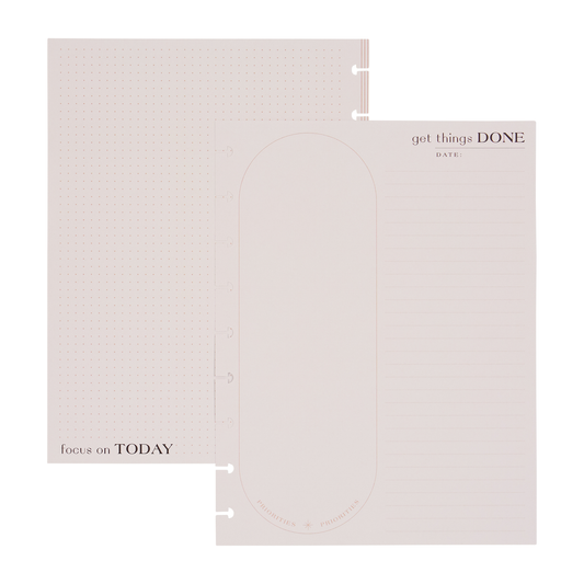 Modern Craft - Dashboard + Dot Grid Classic Filler Paper - 40 Sheets