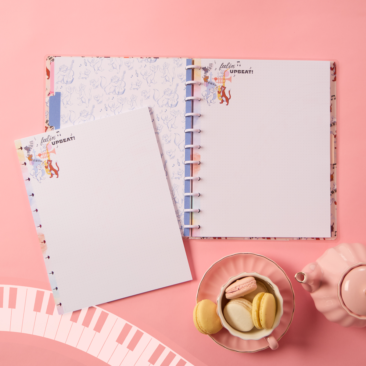 Disney The Aristocats - Dot Grid + Dotted Lined Big Filler Paper - 40 Sheets