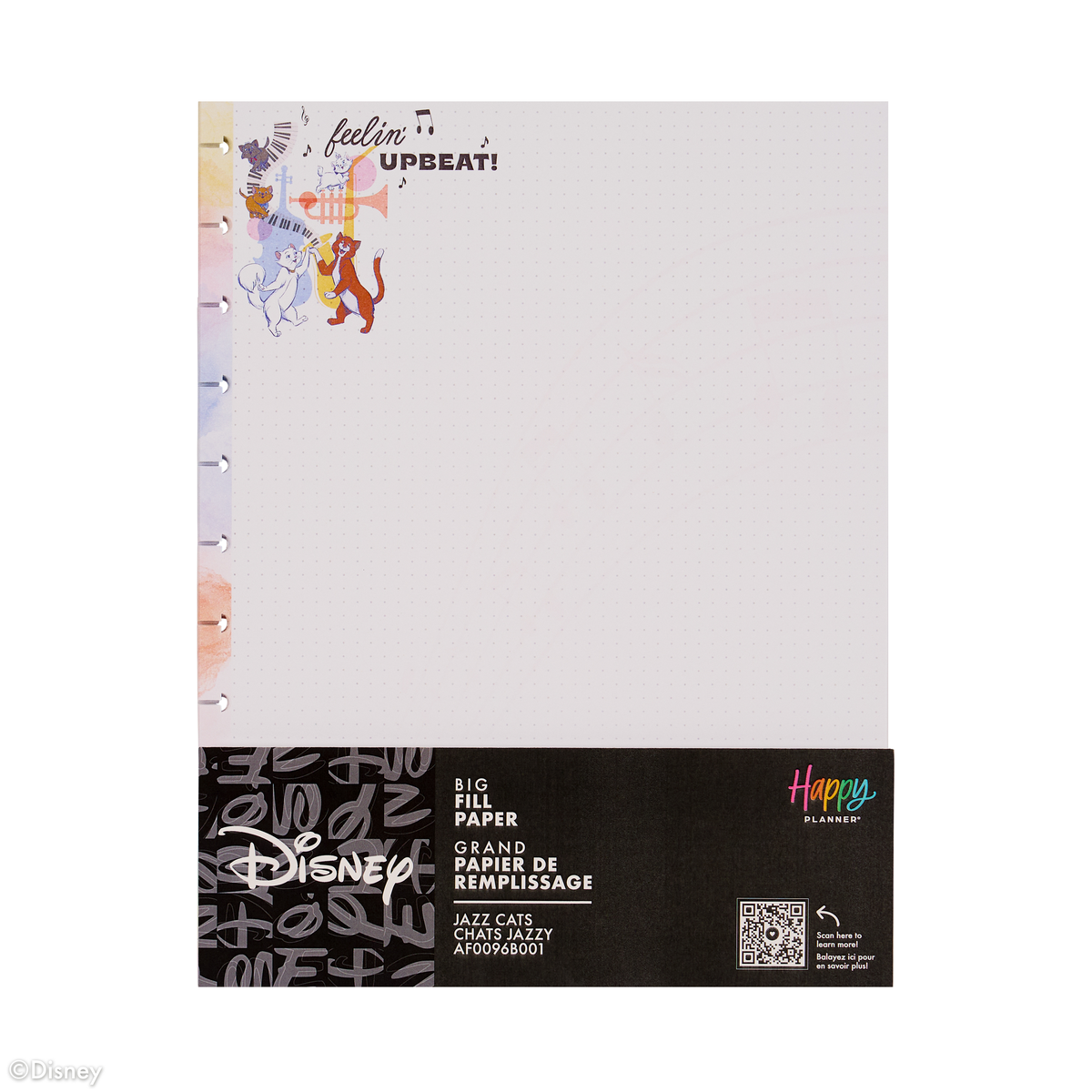 Disney The Aristocats - Dot Grid + Dotted Lined Big Filler Paper - 40 Sheets