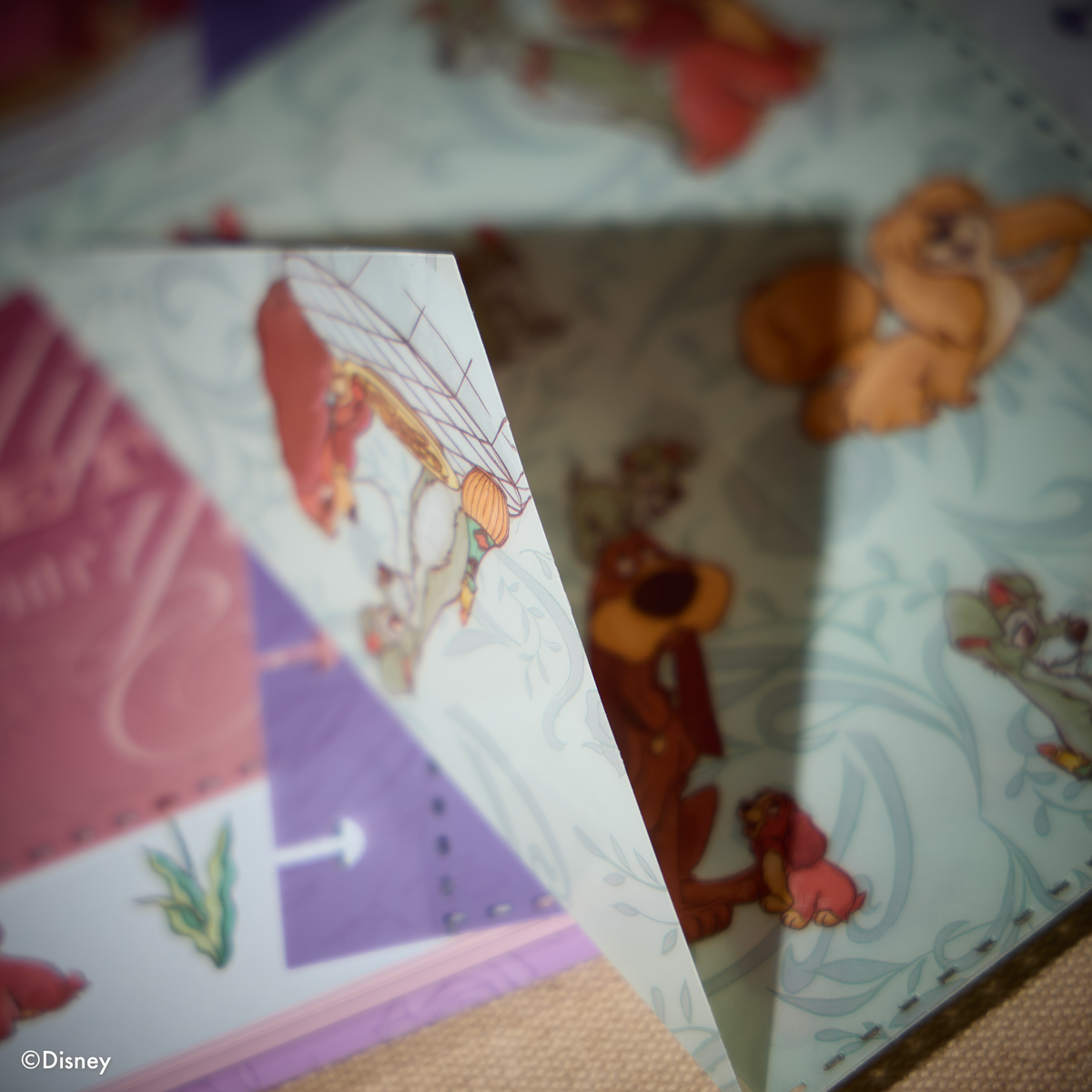 Disney Lady & The Tramp - Envelopes - 3 Pack