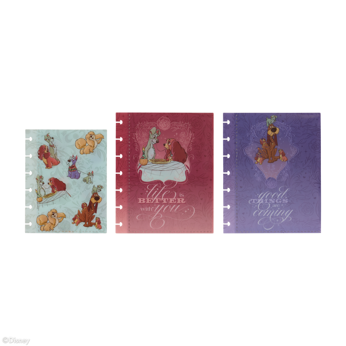Disney Lady & The Tramp - Envelopes - 3 Pack