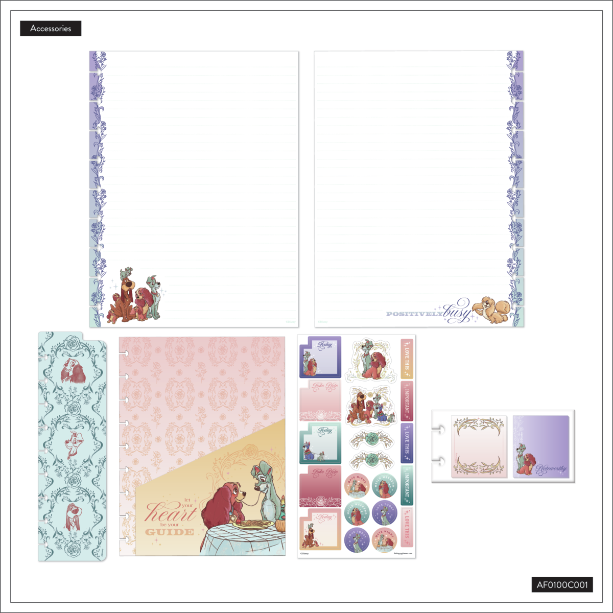 Disney Lady & The Tramp - Classic Accessory Pack