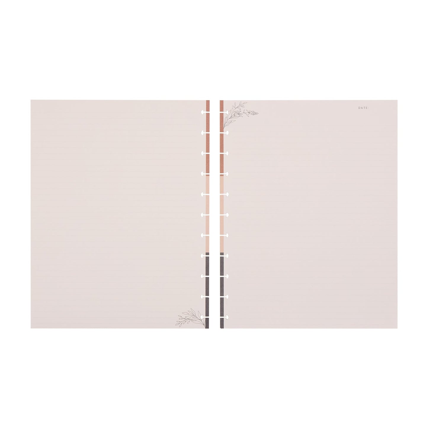 Modern Charm - Dotted Lined Big Filler Paper - 40 Sheets