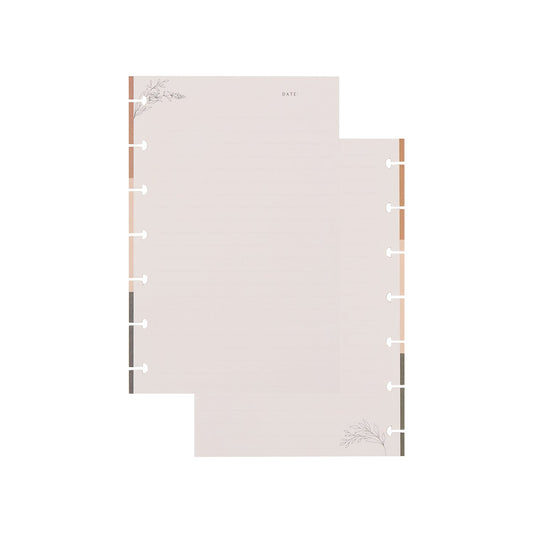 Modern Charm - Dotted Lined Mini Filler Paper - 40 Sheets