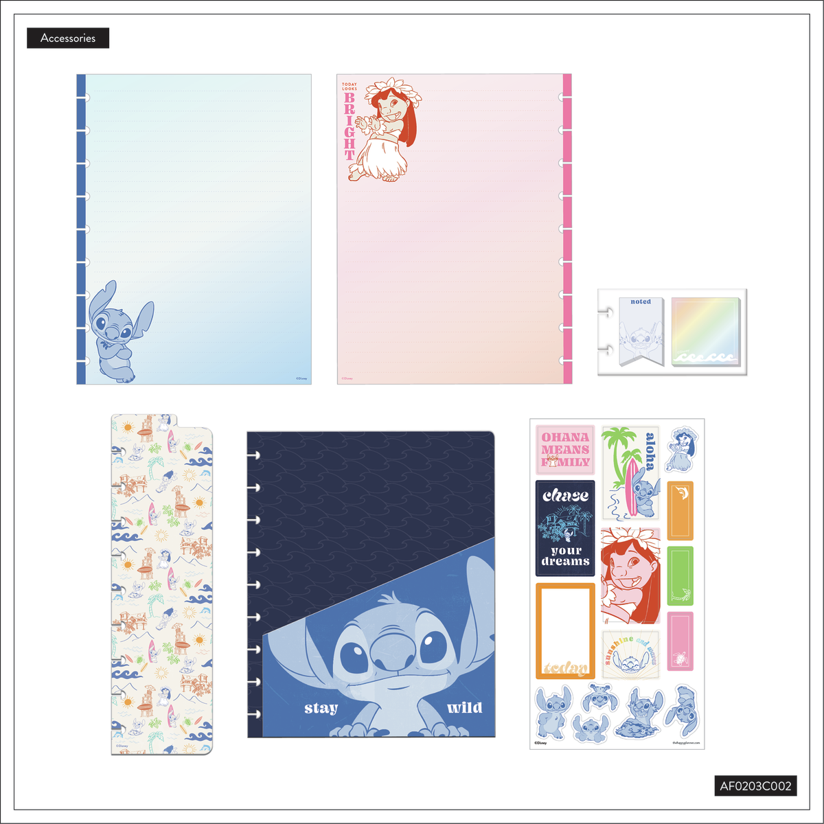 Disney Lilo & Stitch Make Waves - Classic Accessory Pack