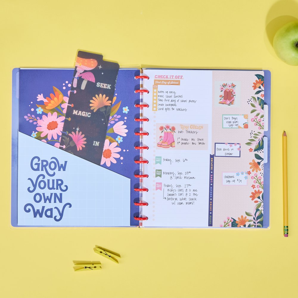 Jess Miller Draws x Happy Planner Seasonal Teacher - Big Accessory Pack