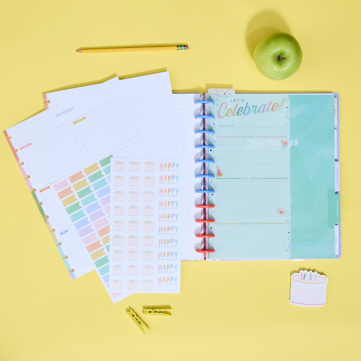 Student Attendance & Birthdays - Big Teacher Accessory Pack