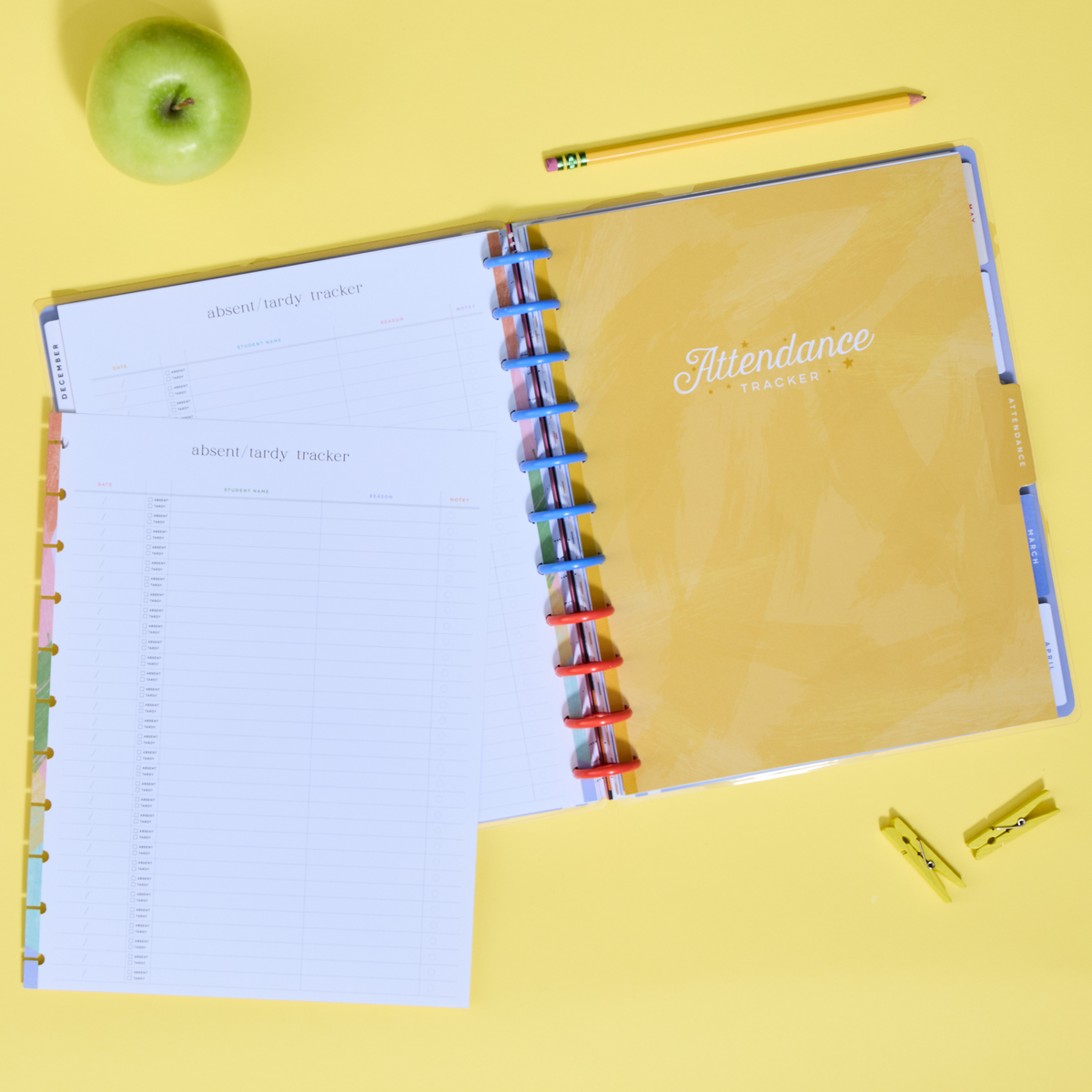 Student Attendance & Birthdays - Big Teacher Accessory Pack